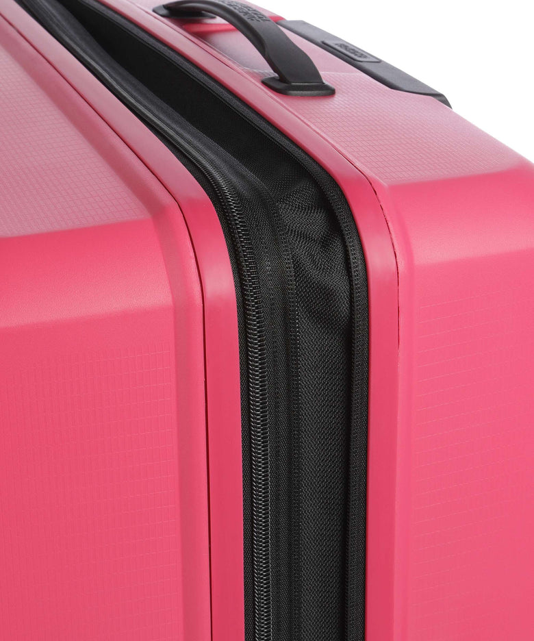 American Tourister Aerostep Spinner (4 wheels) pink flash