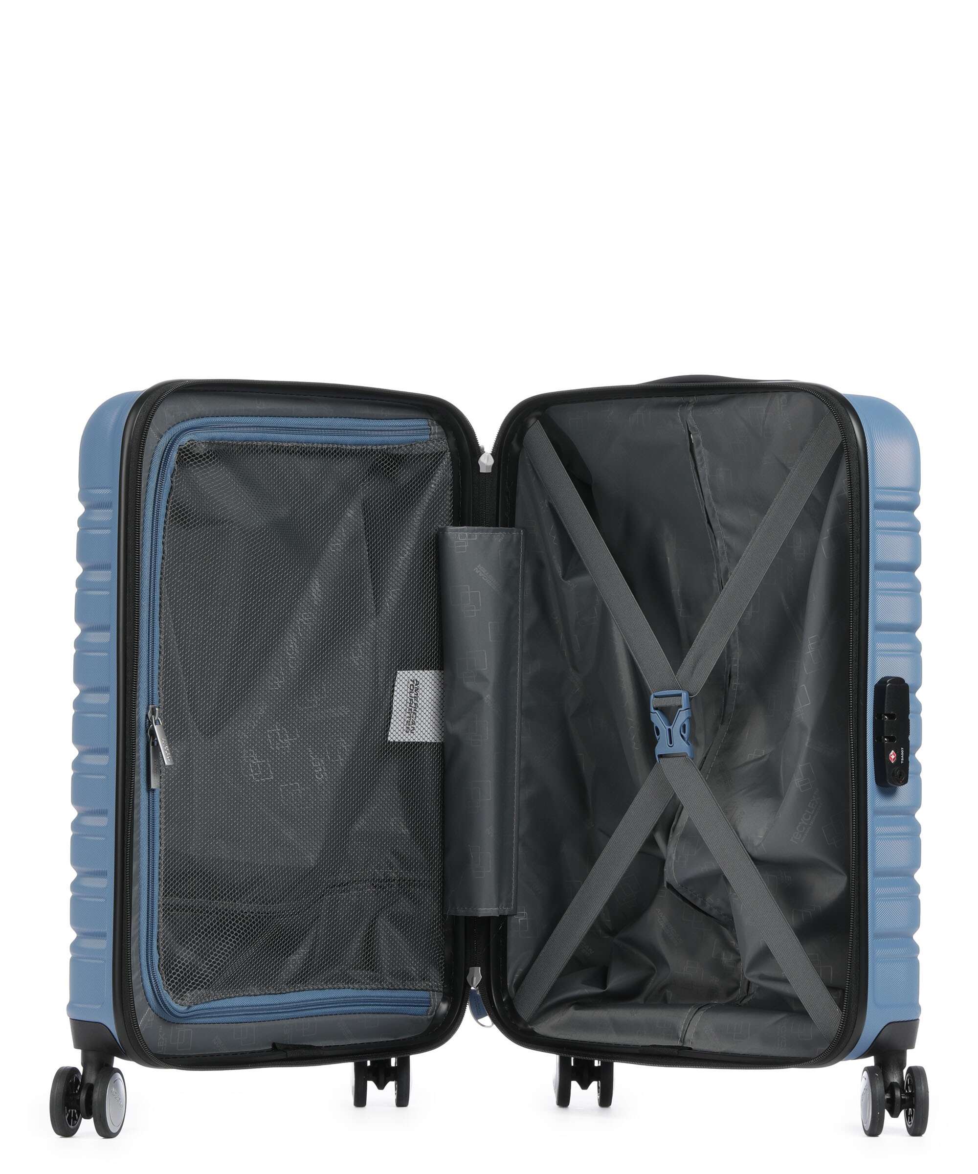 American Tourister Flashline Spinner (4 wheels) coronet blue