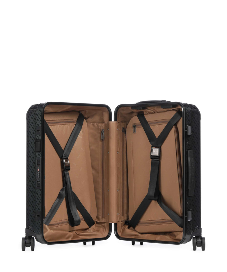 Samsonite Lite-Box Alu / Boss Spinner (4 wheels) graphite monogram