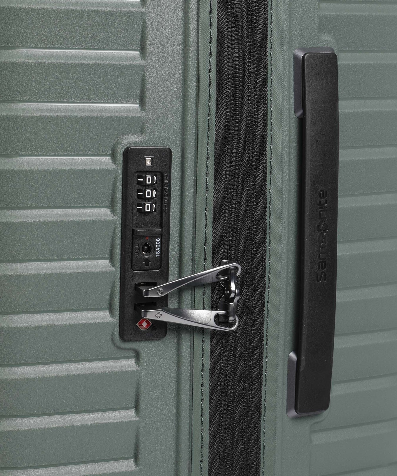 Samsonite Intuo Spinner (4 wheels) olive green