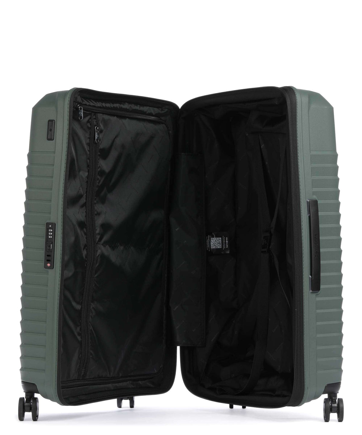 Samsonite Intuo Spinner (4 wheels) olive green