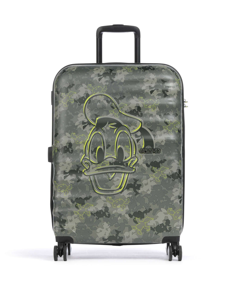 American Tourister Wavebreaker Disney Spinner (4 wheels) donald duck camo