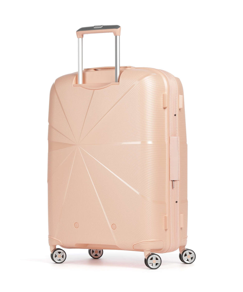 American Tourister Starvibe Spinner (4 wheels) metallic peach