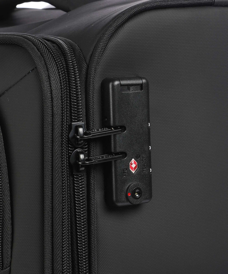 American Tourister Daring Dash M Spinner (4 wheels) black/blue