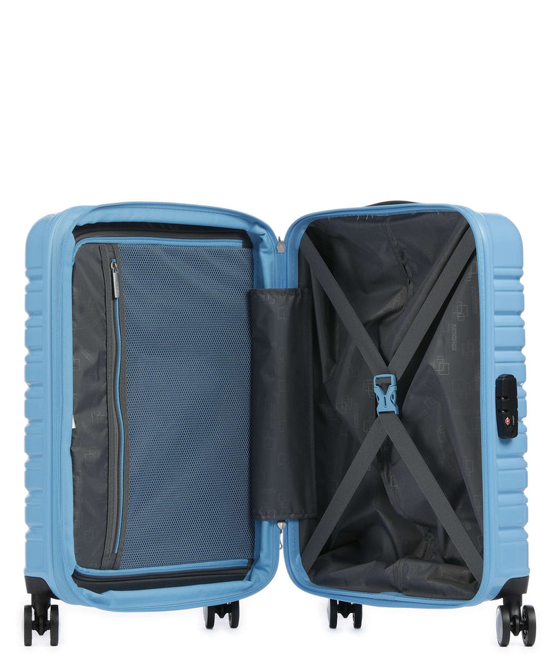 American Tourister Flashline Pop Spinner (4 wheels) cloudy blue