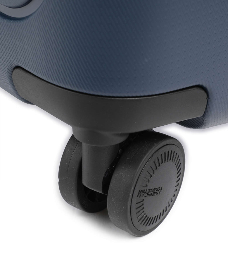 American Tourister Dashpop Spinner (4 wheels) midnight blue
