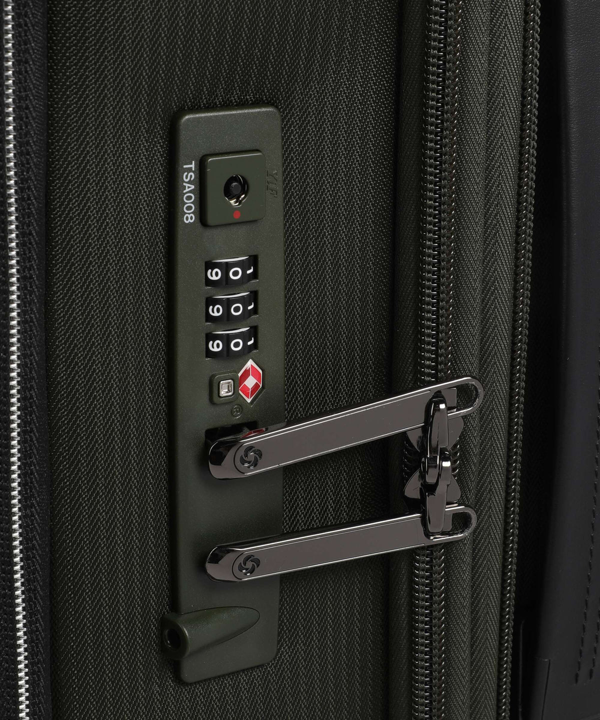 Samsonite Splendix Spinner (4 wheels) green/black