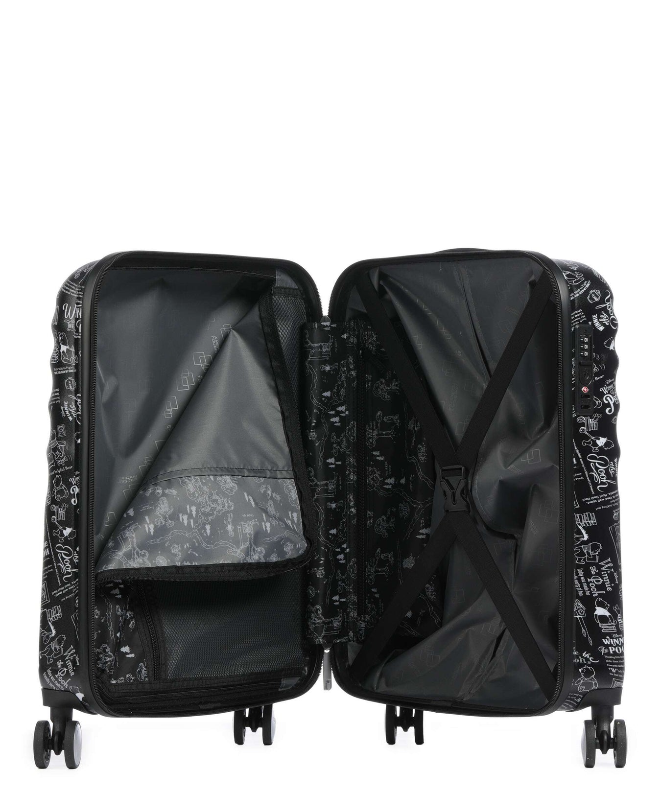 American Tourister Wavebreaker Disney Spinner (4 wheels) winnie the pooh