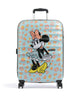 American Tourister Wavebreaker Disney Spinner (4 wheels) minnie pastel dots