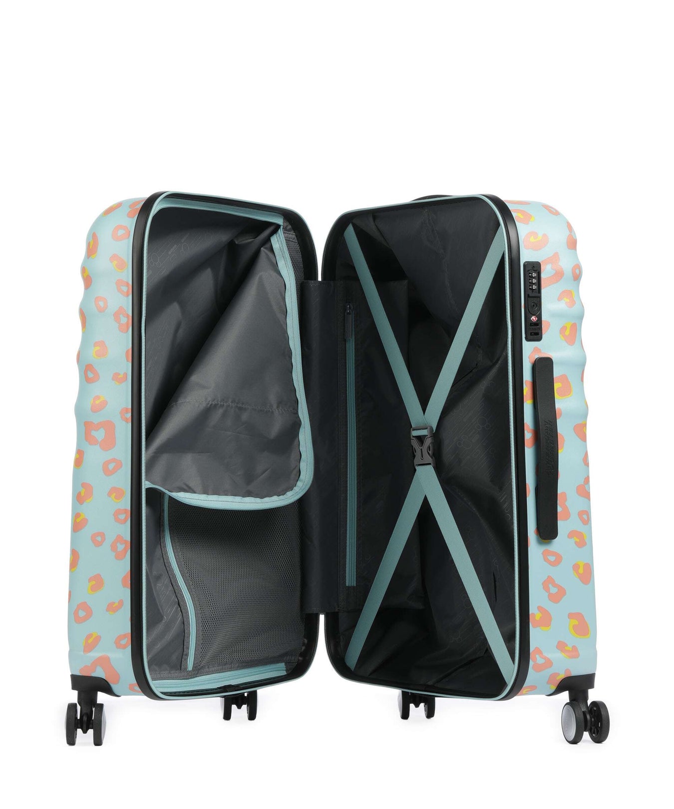 American Tourister Wavebreaker Disney Spinner (4 wheels) minnie pastel dots