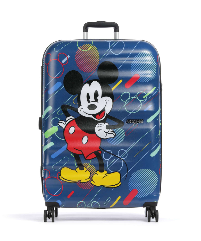 American Tourister Wavebreaker Disney Spinner (4 wheels) mickey future pop