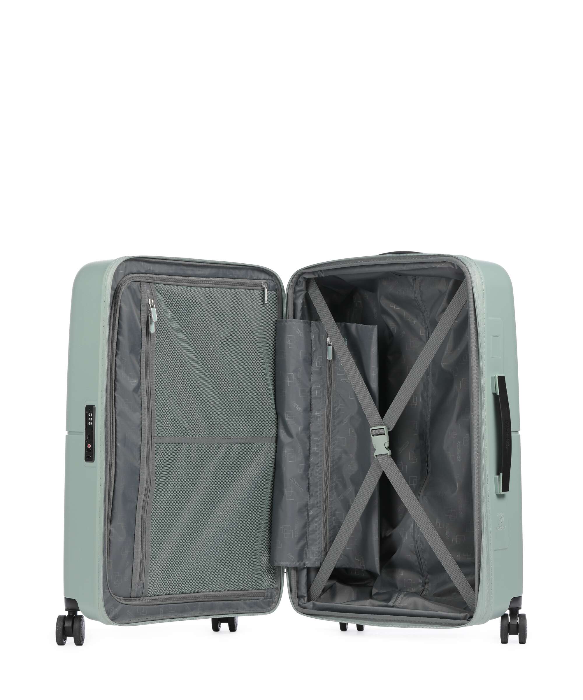 American Tourister Dashpop Spinner (4 wheels) iceberg green