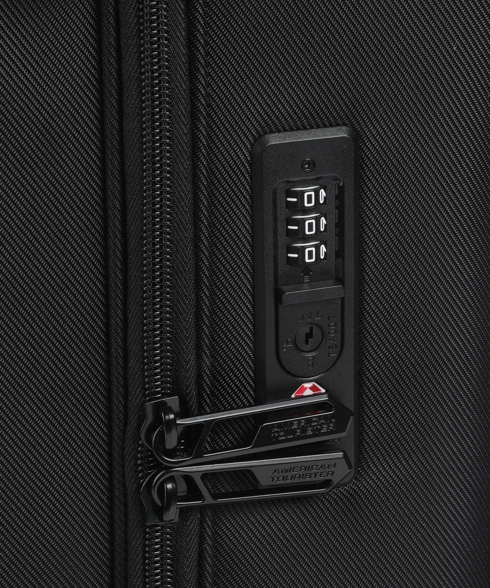 American Tourister Urban Track S Spinner (4 wheels) asphalt black