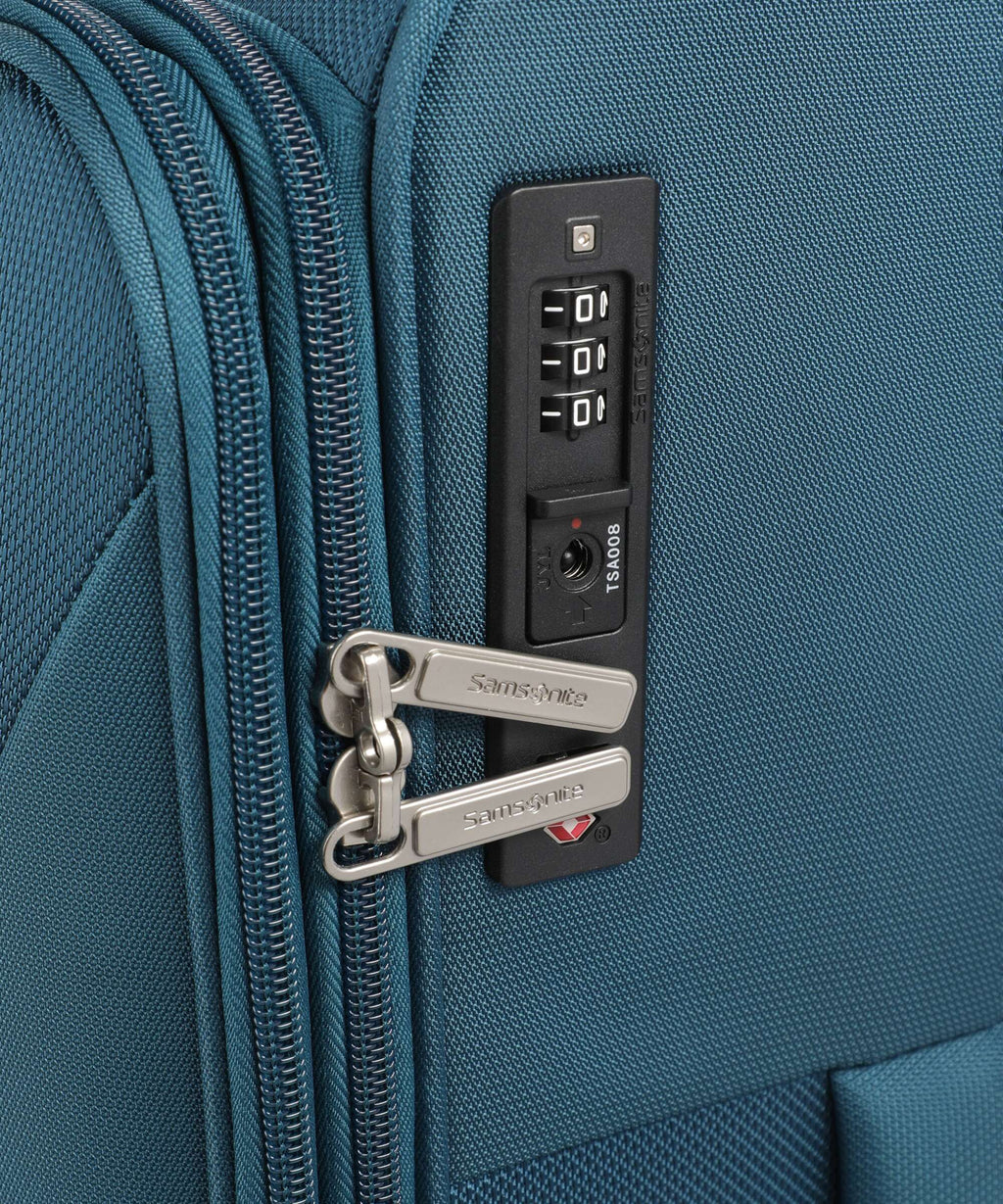 Samsonite Base Breeze Spinner (4 wheels) petrol blue