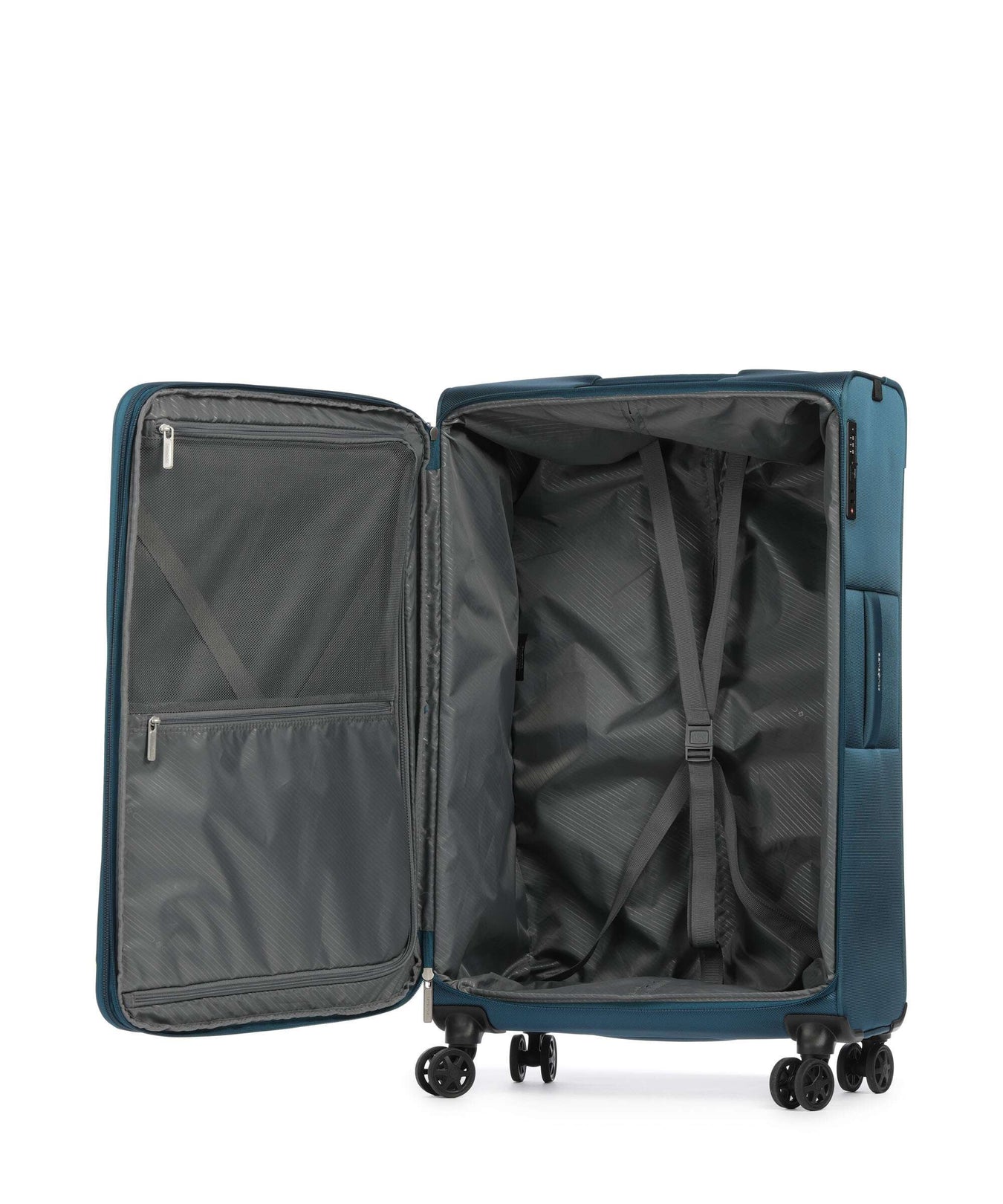 Samsonite Base Breeze Spinner (4 wheels) petrol blue