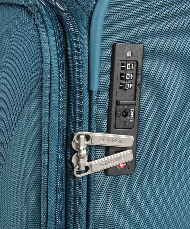 Samsonite Base Breeze Spinner (4 wheels) petrol blue