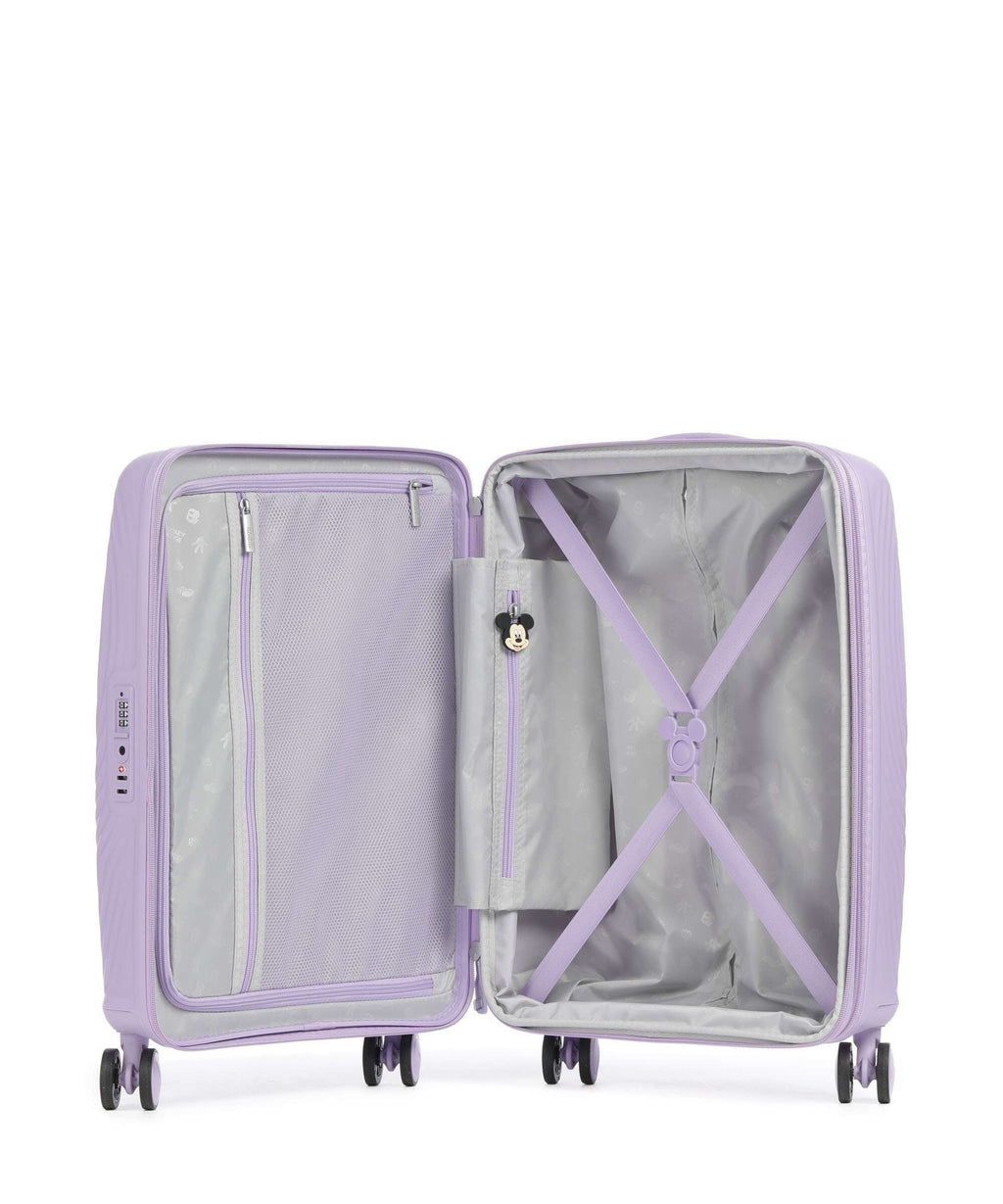 American Tourister Mickey Magic Spinner (4 wheels) mickey soft lilac