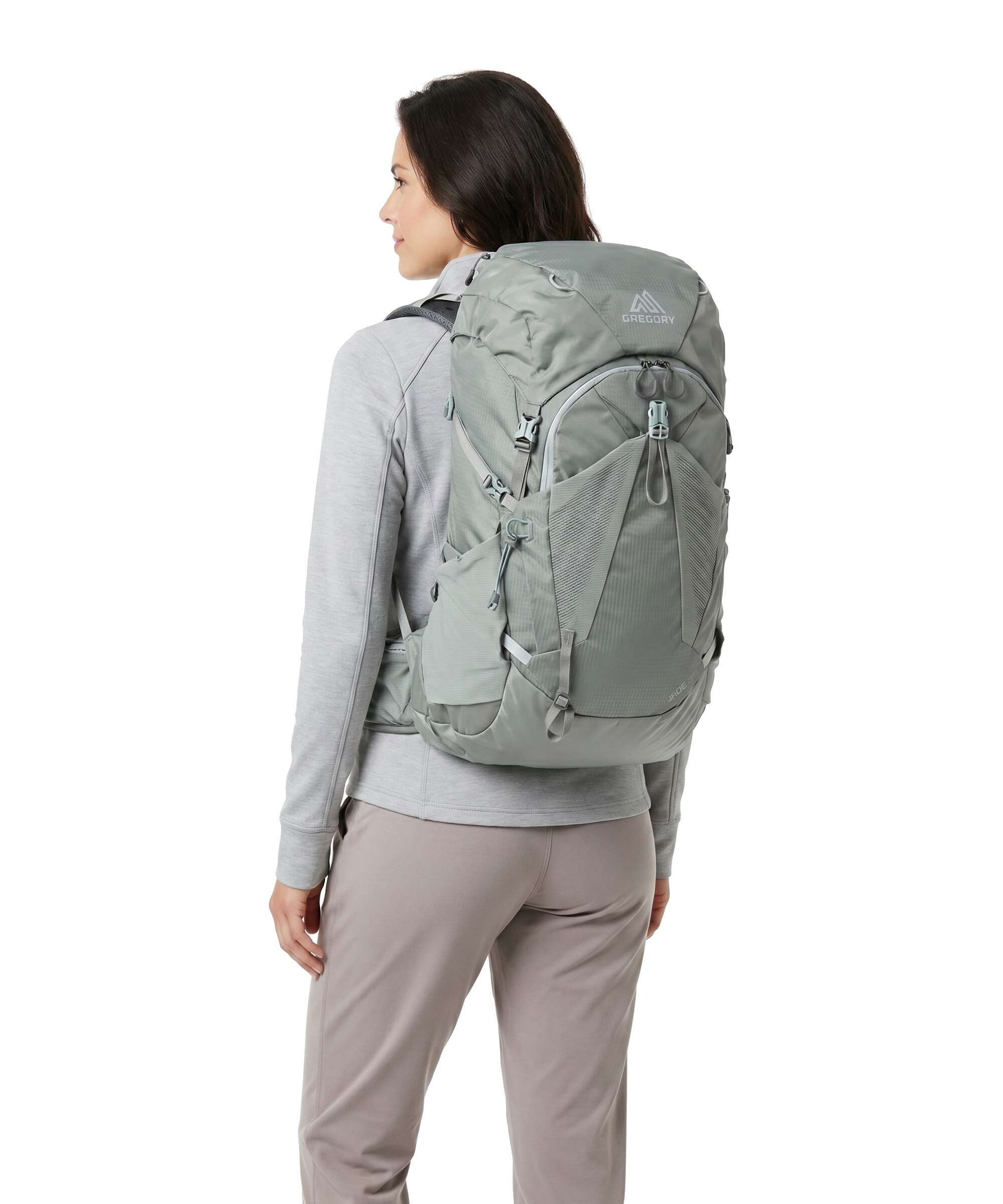 Gregory Jade 38 RC XS/SM Hiking backpack recycled ripstop polyester artichoke green