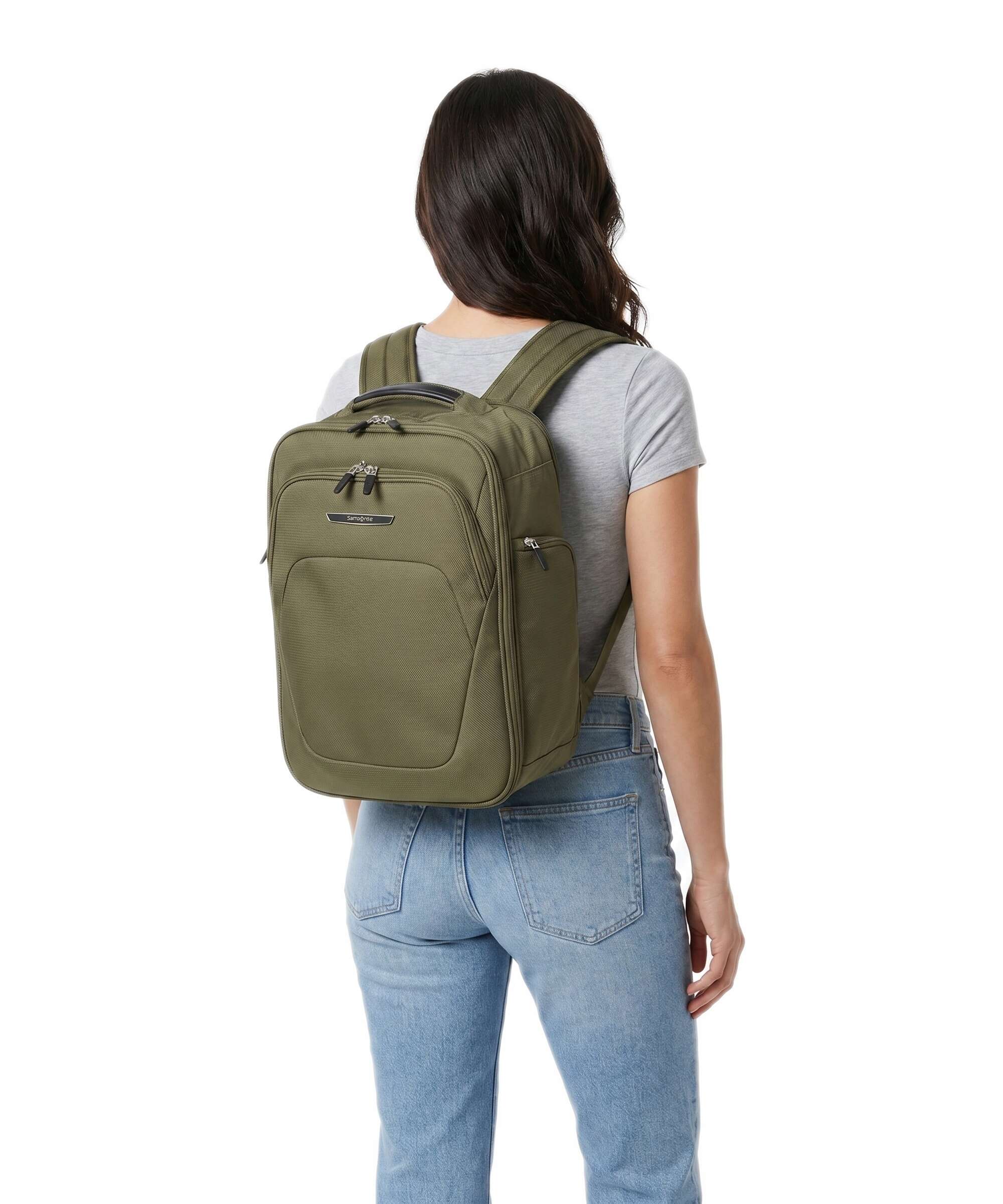 Samsonite Spark Sng Eco S FL Travel backpack olive