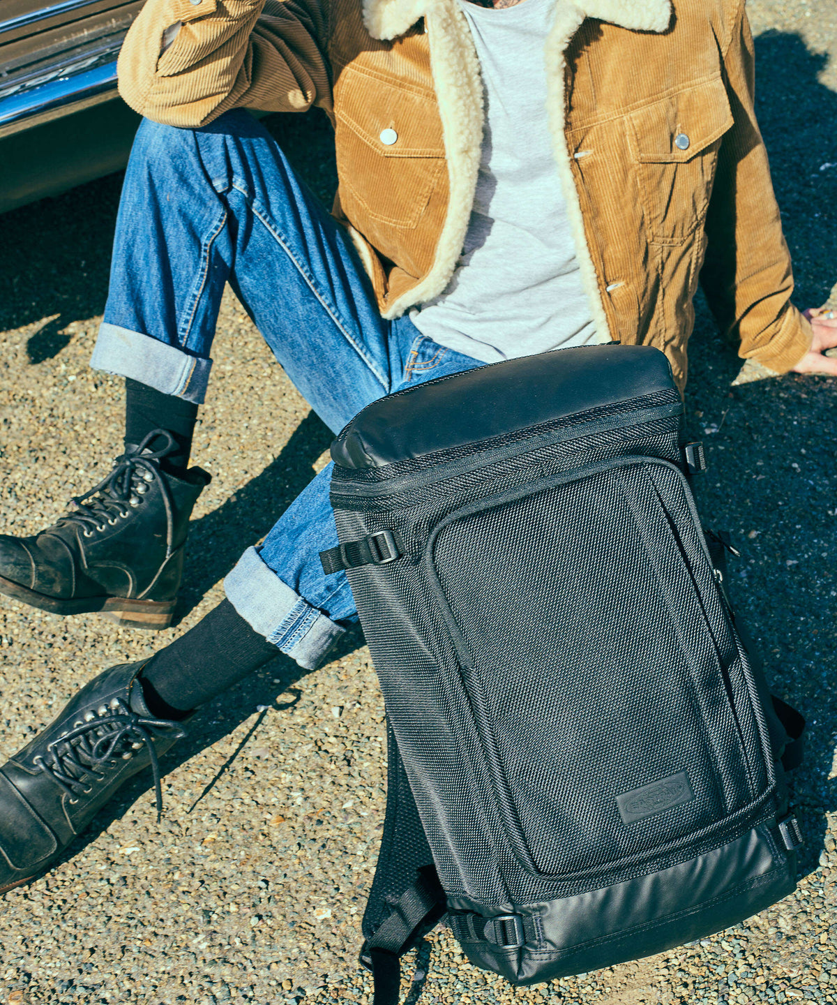 Eastpak Tecum Top Travel backpack cnnct coast