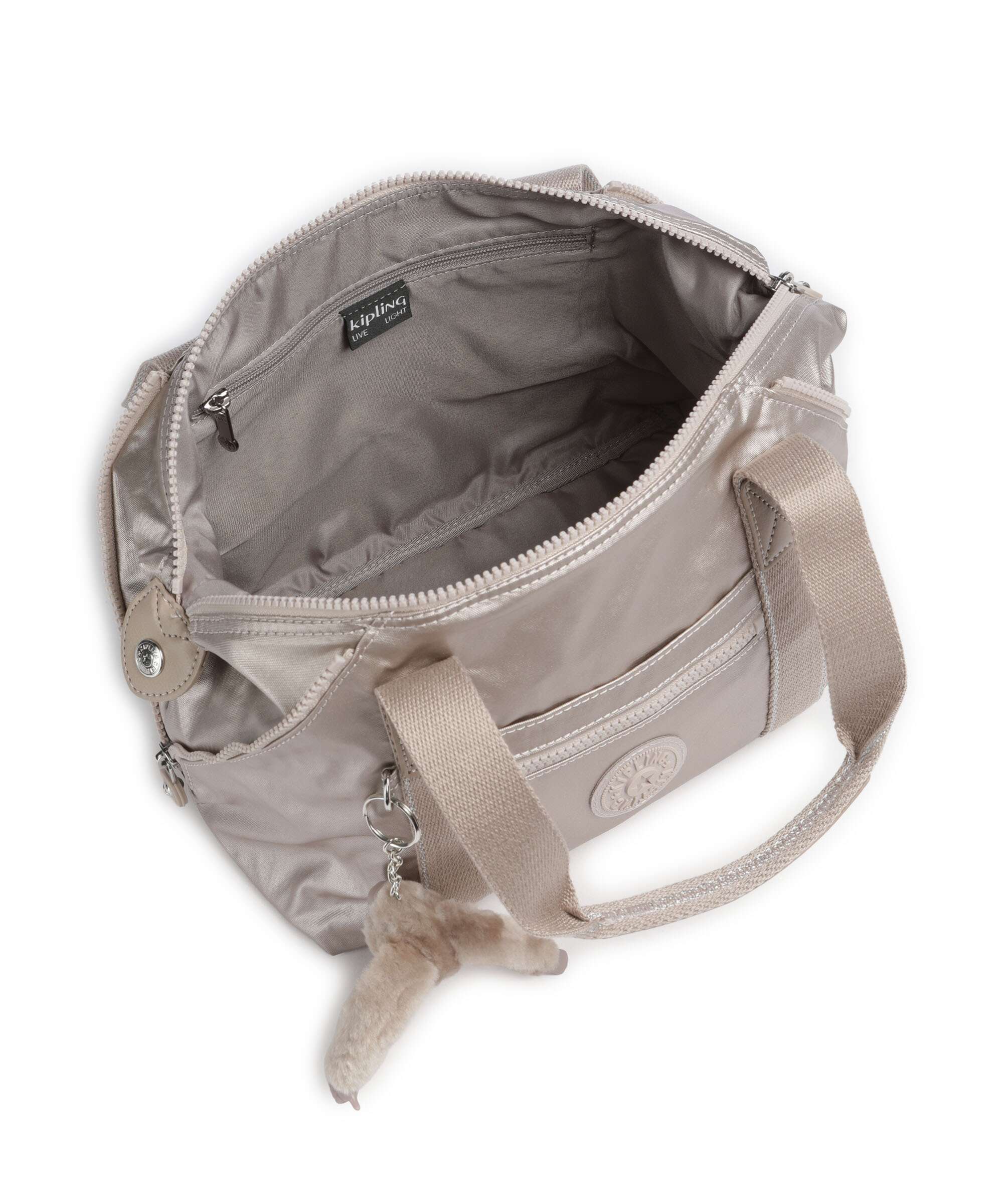 Kipling Basic Art Mini Shoulder bag metallic glow