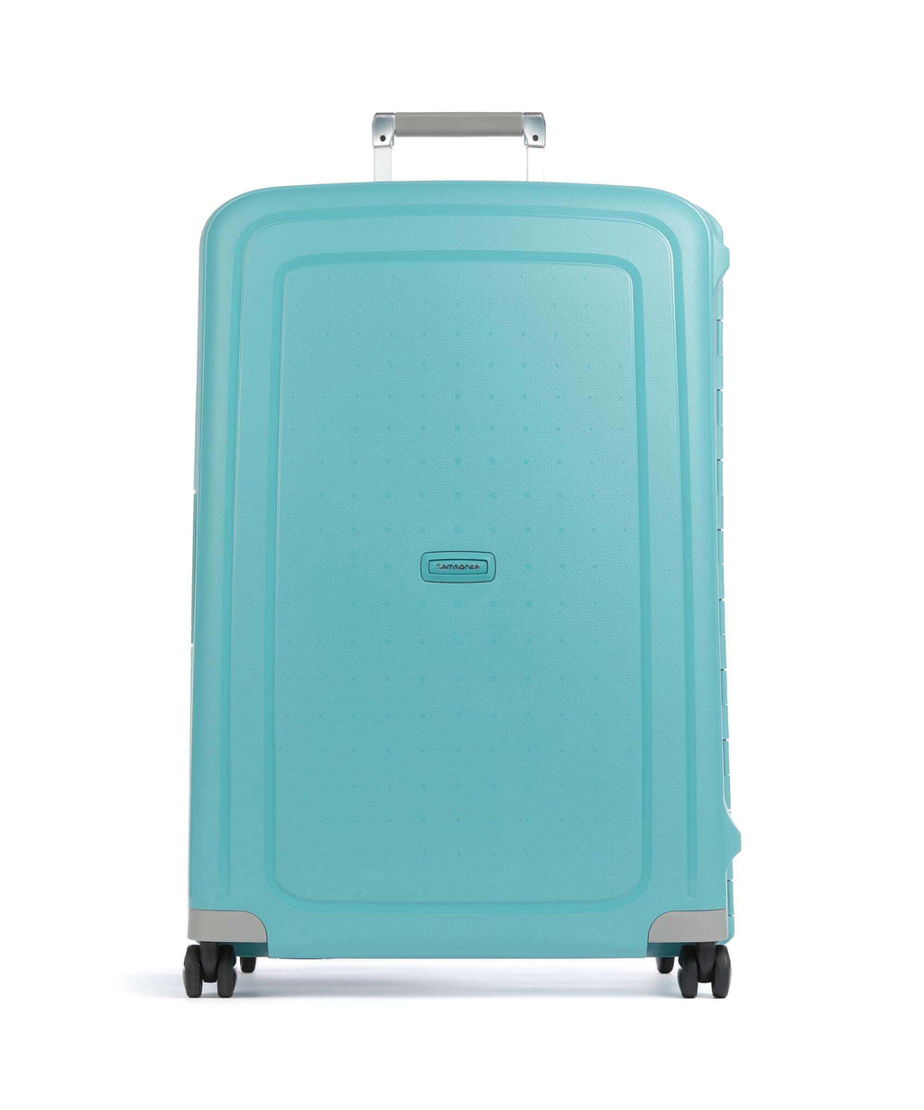 Samsonite S'Cure Spinner (4 wheels) aqua blue