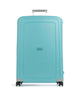 Samsonite S'Cure Spinner (4 wheels) aqua blue