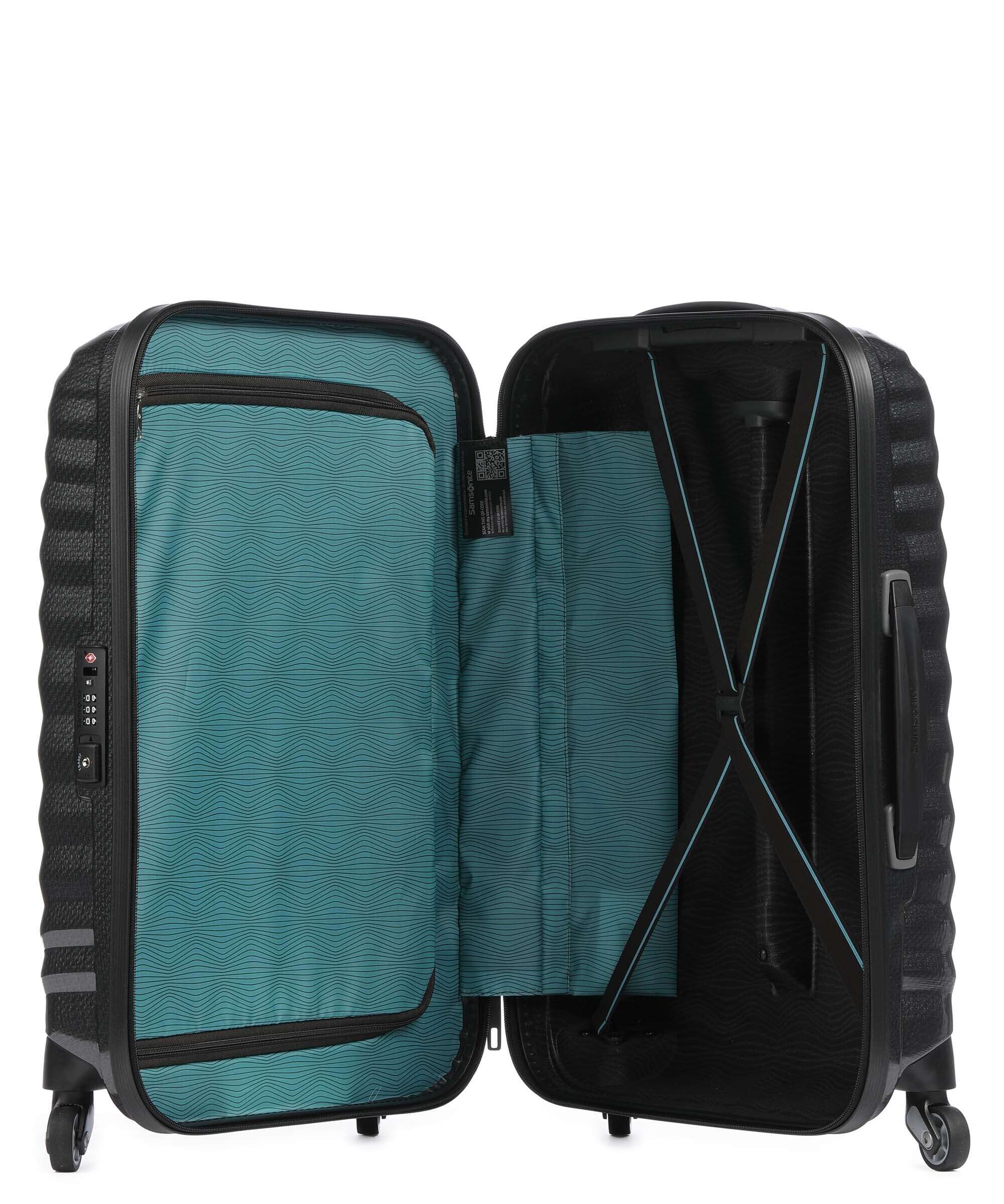 Samsonite Lite-Shock Spinner (4 wheels) black