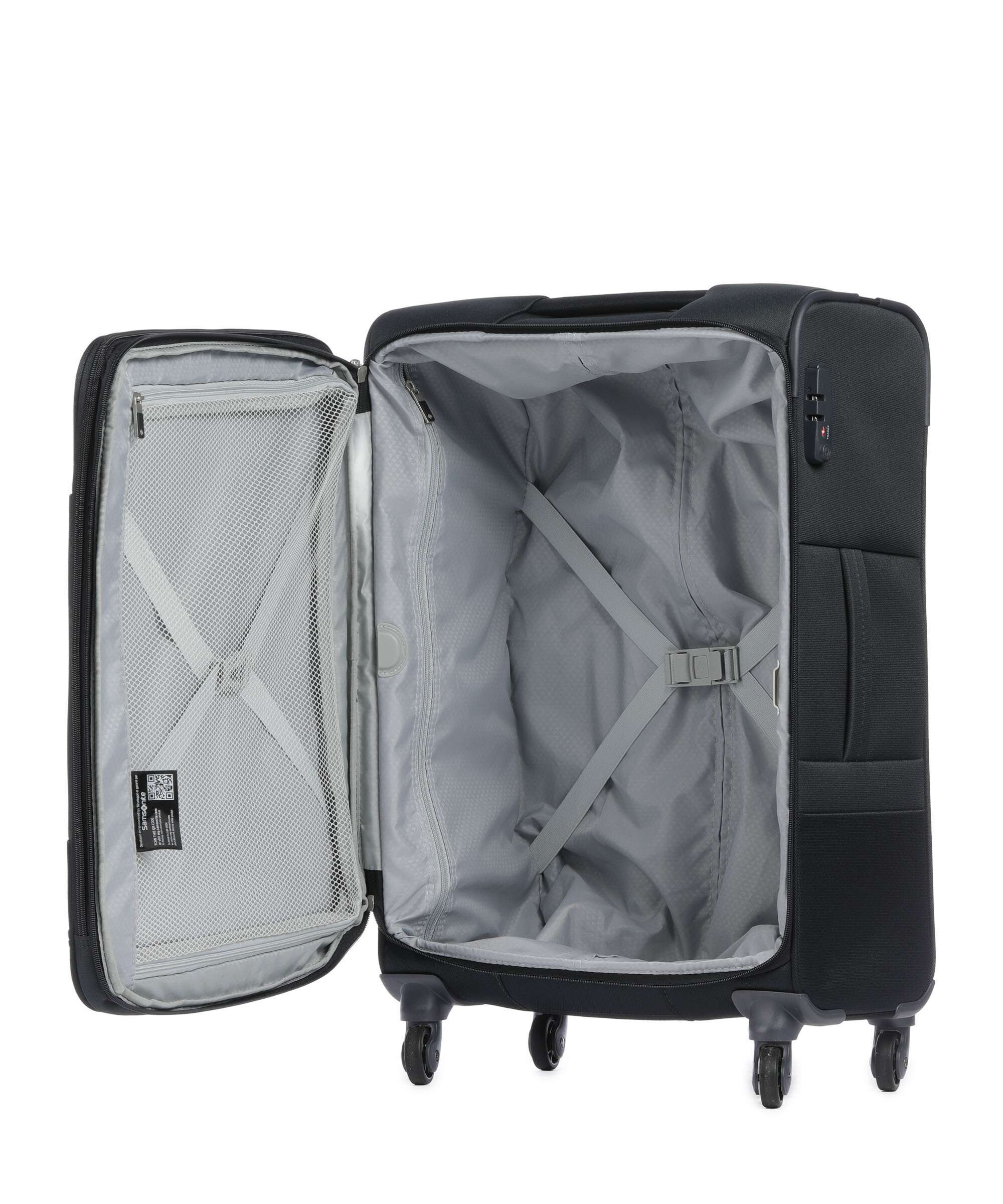 Samsonite Base Boost Spinner (4 wheels) black