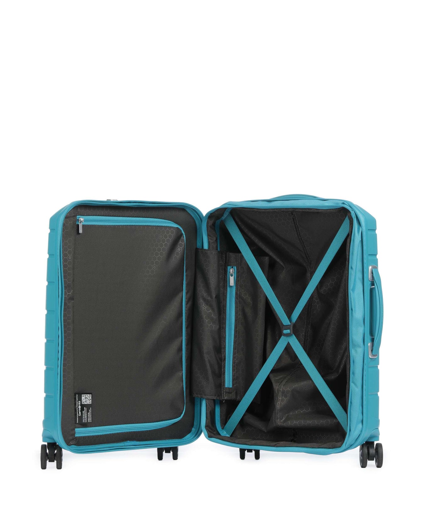 Samsonite Flux Exp Spinner (4 wheels) ocean blue