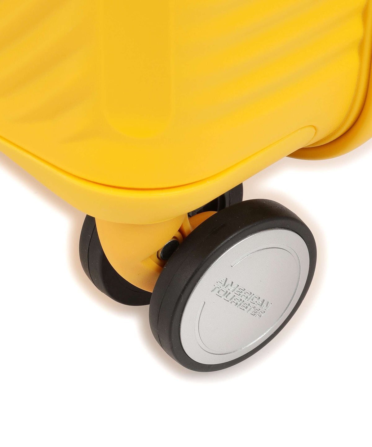 American Tourister Soundbox Spinner (4 wheels) golden yellow
