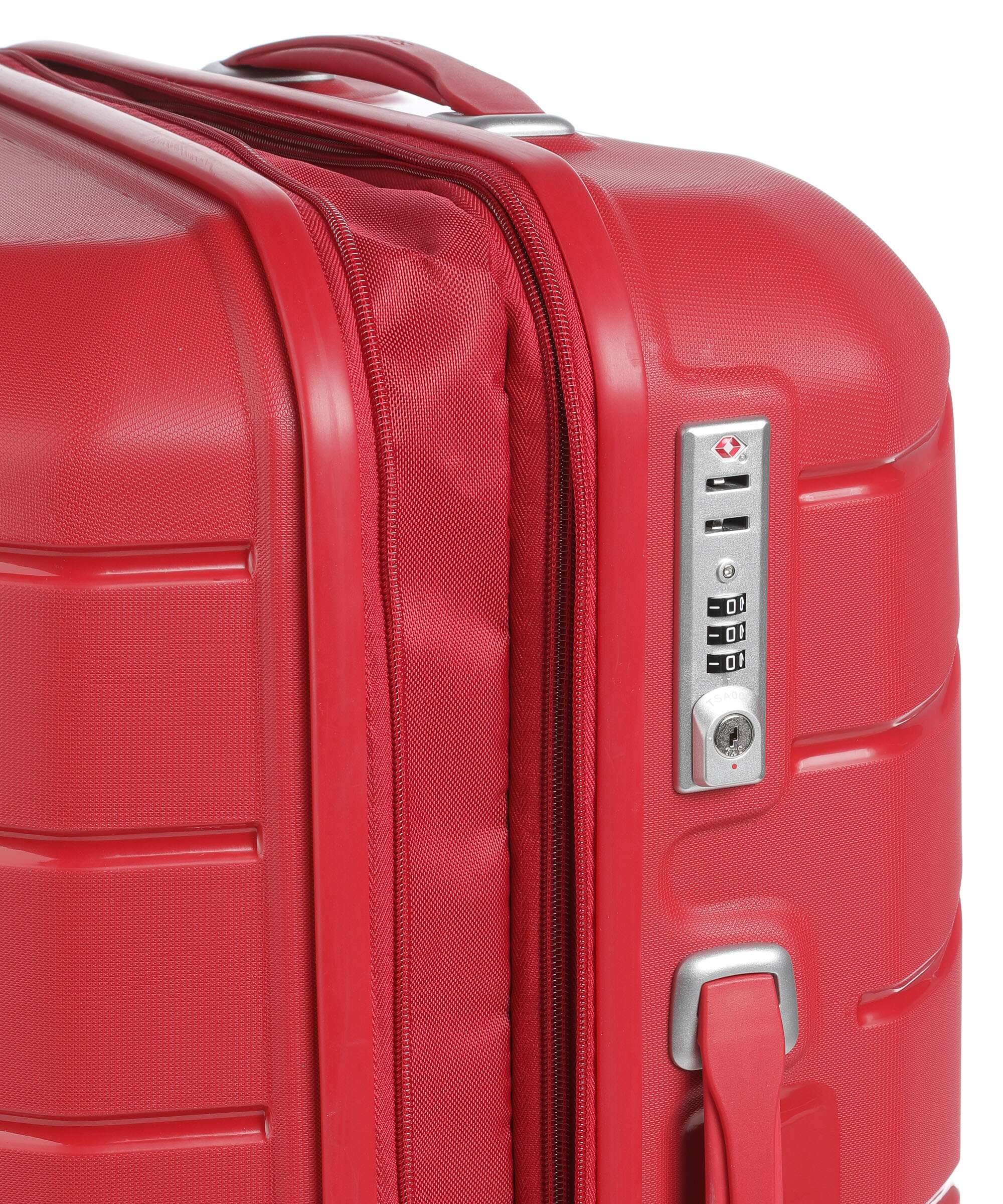 Samsonite Flux Exp Spinner (4 wheels) red