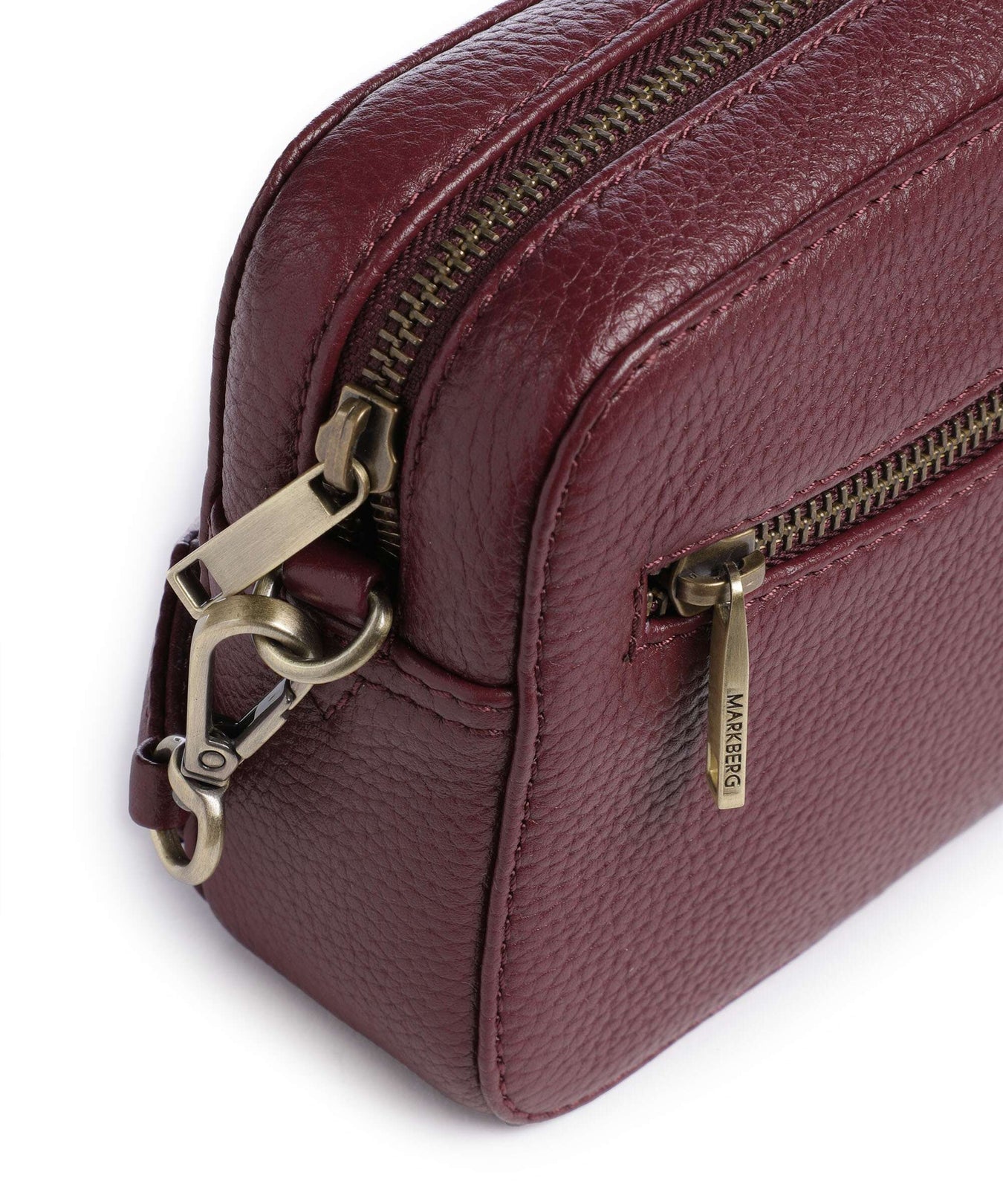 Markberg Elea Crossbody bag burgundy/gold
