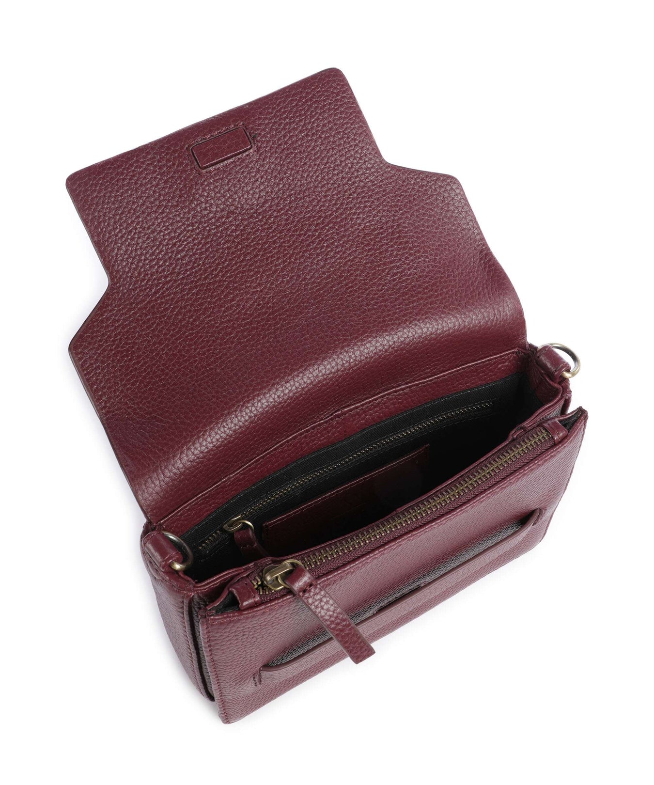 Markberg Vanya Crossbody bag burgundy/gold