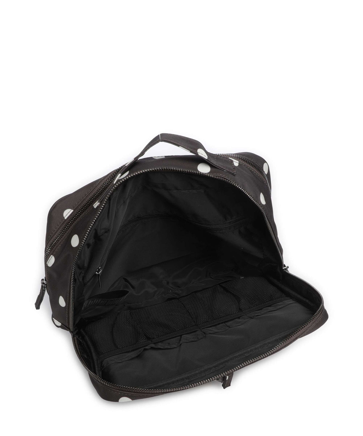 Markberg Guard Toiletry bag polka dot/brown