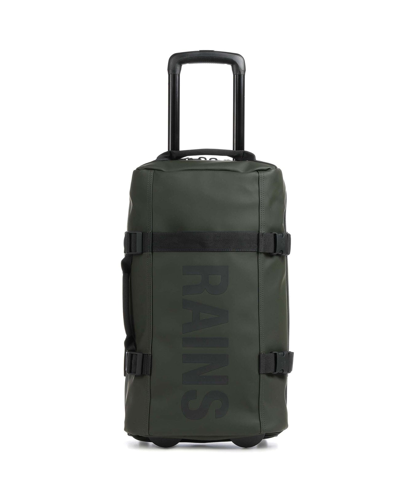 Rains Texel Travel bag with wheels green