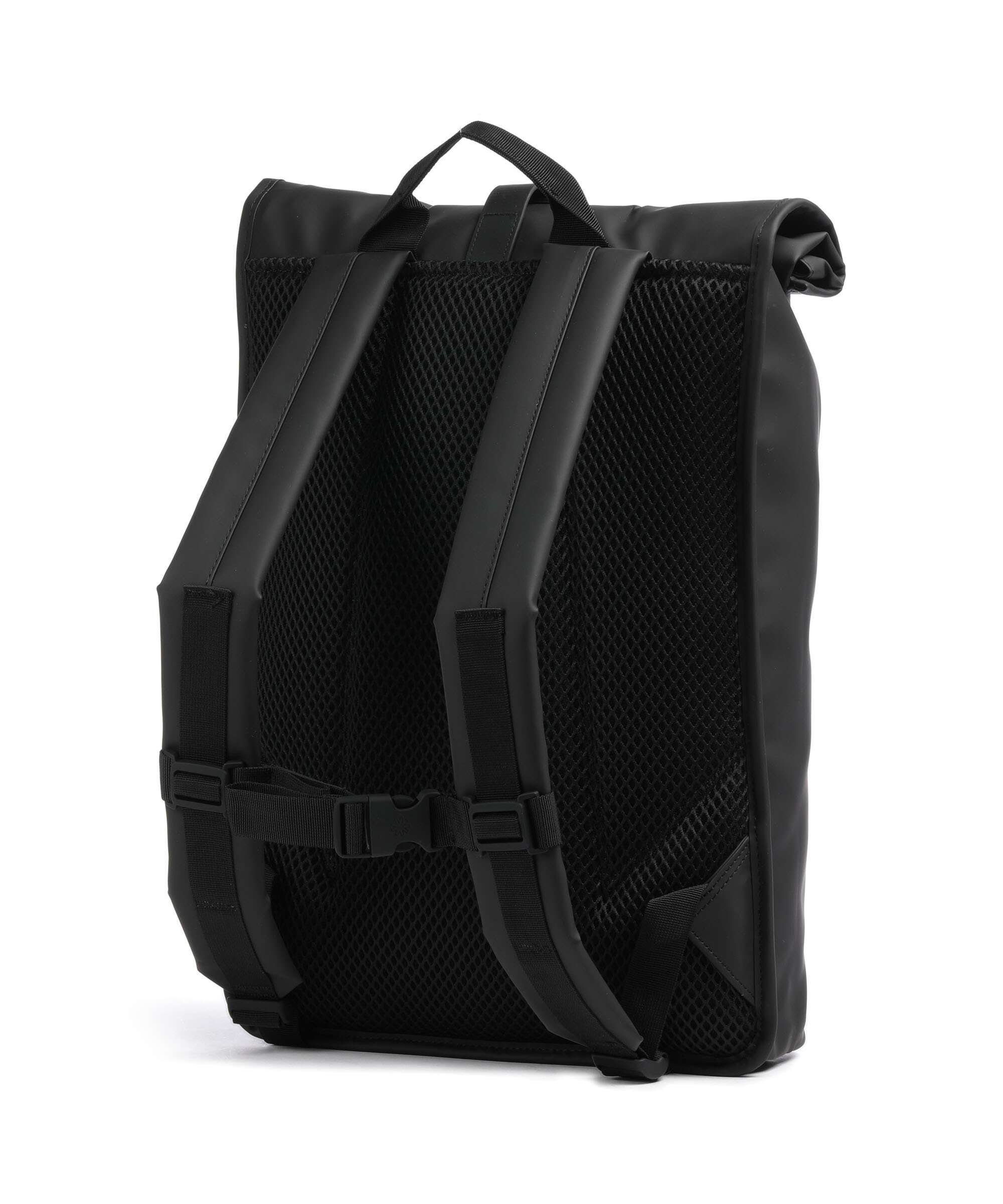 Rains Rolltop backpack 16″ polyurethane, polyester black