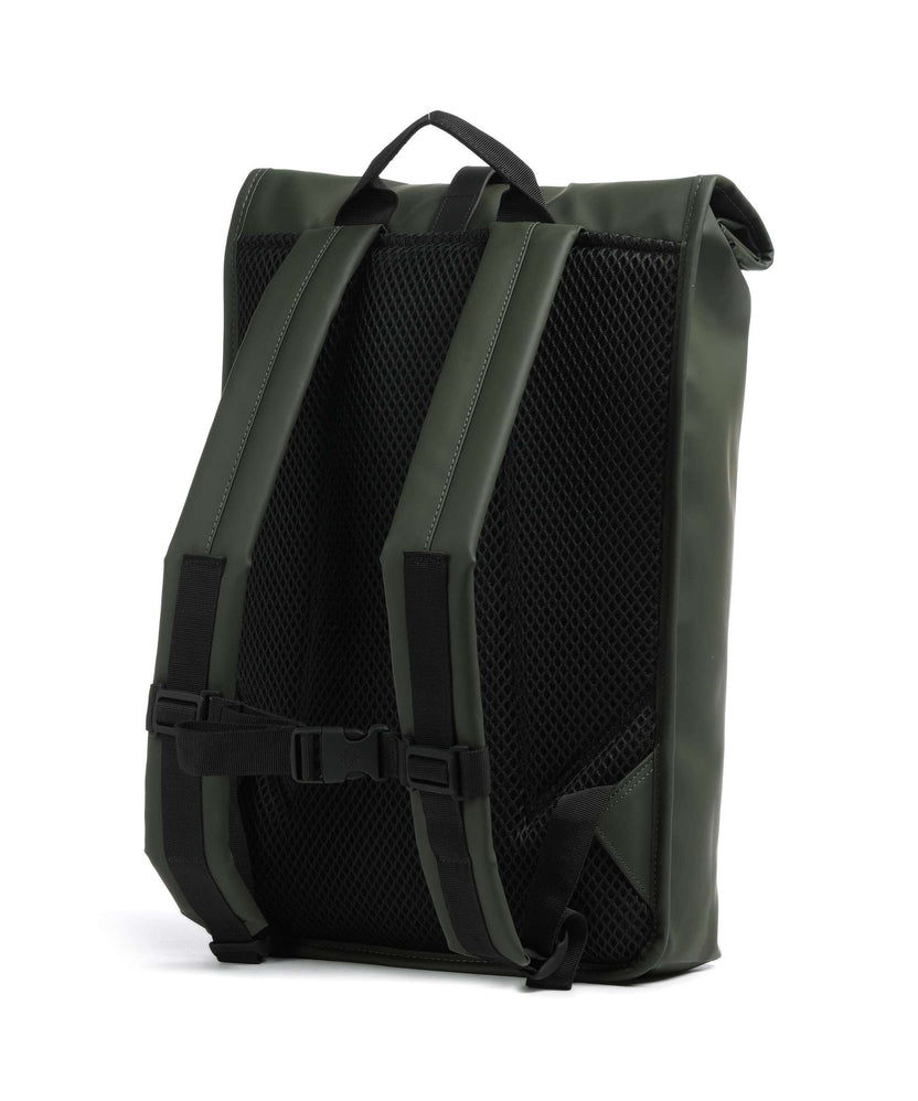 Rains Rolltop backpack green