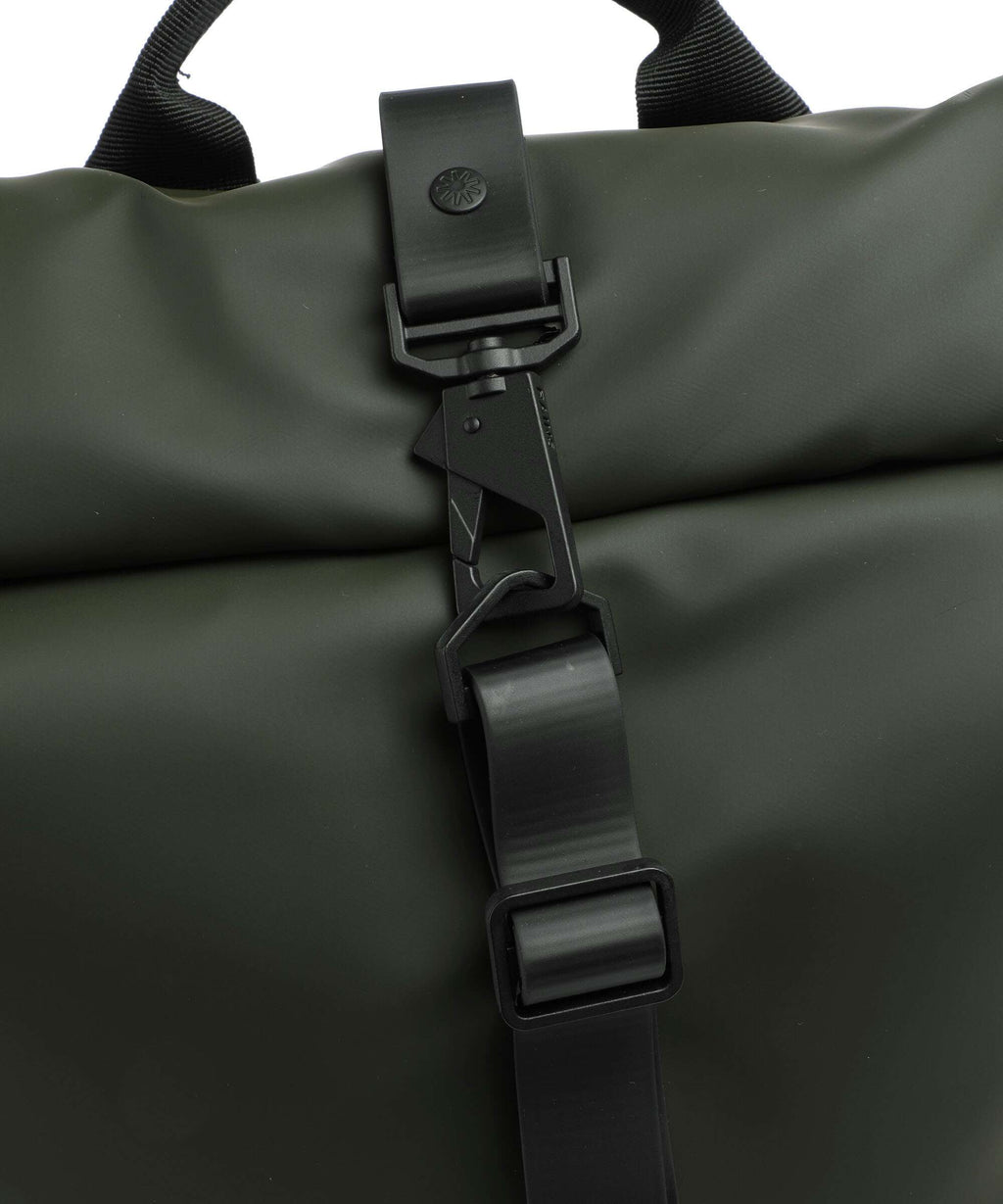 Rains Rolltop backpack green