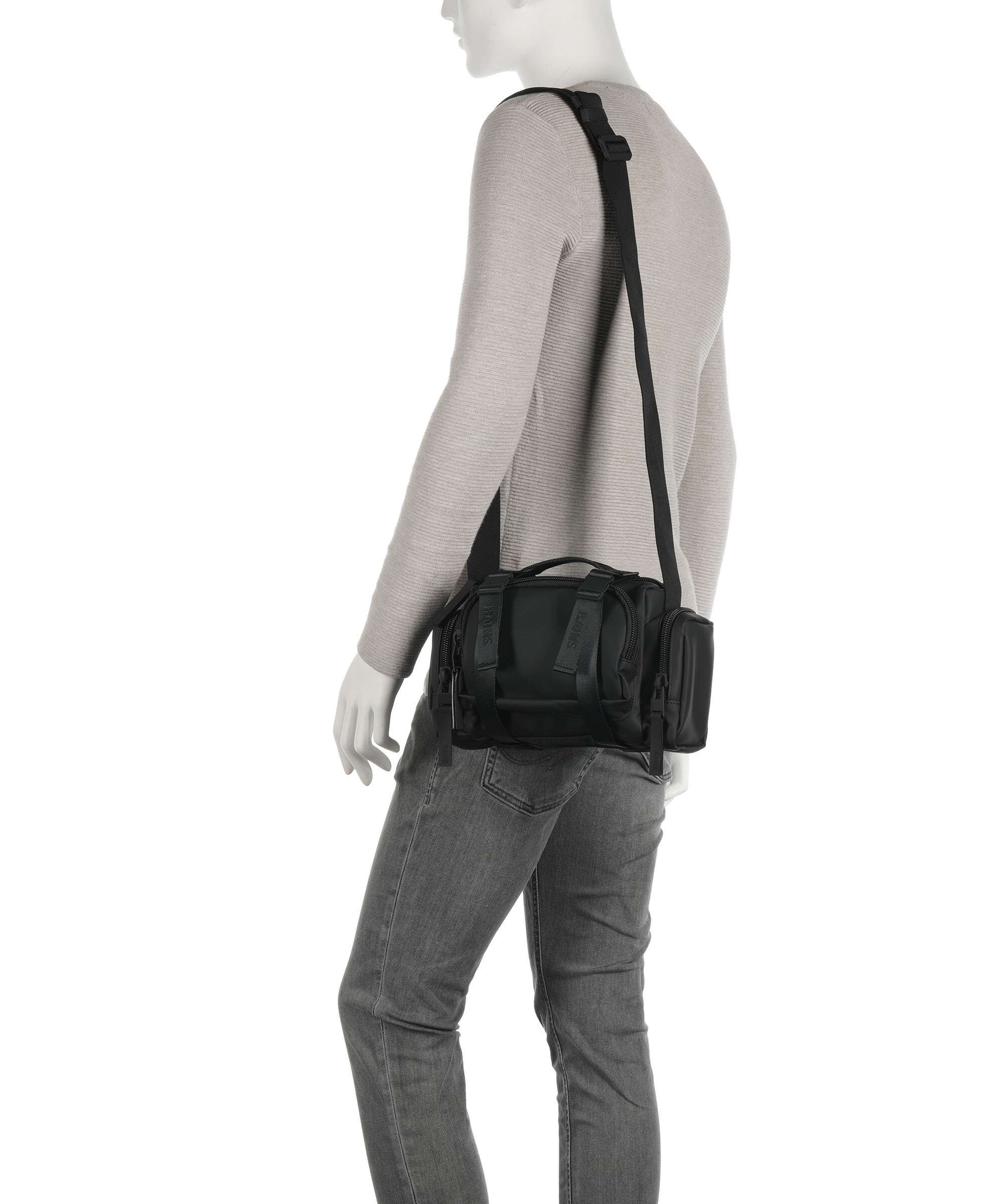 Rains Trail Crossbody bag distressed grey
