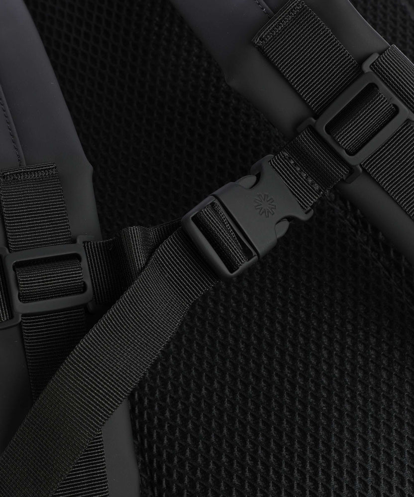 Rains Large Rolltop backpack black