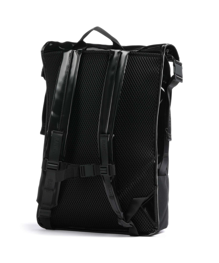 Rains Trail Rolltop backpack night