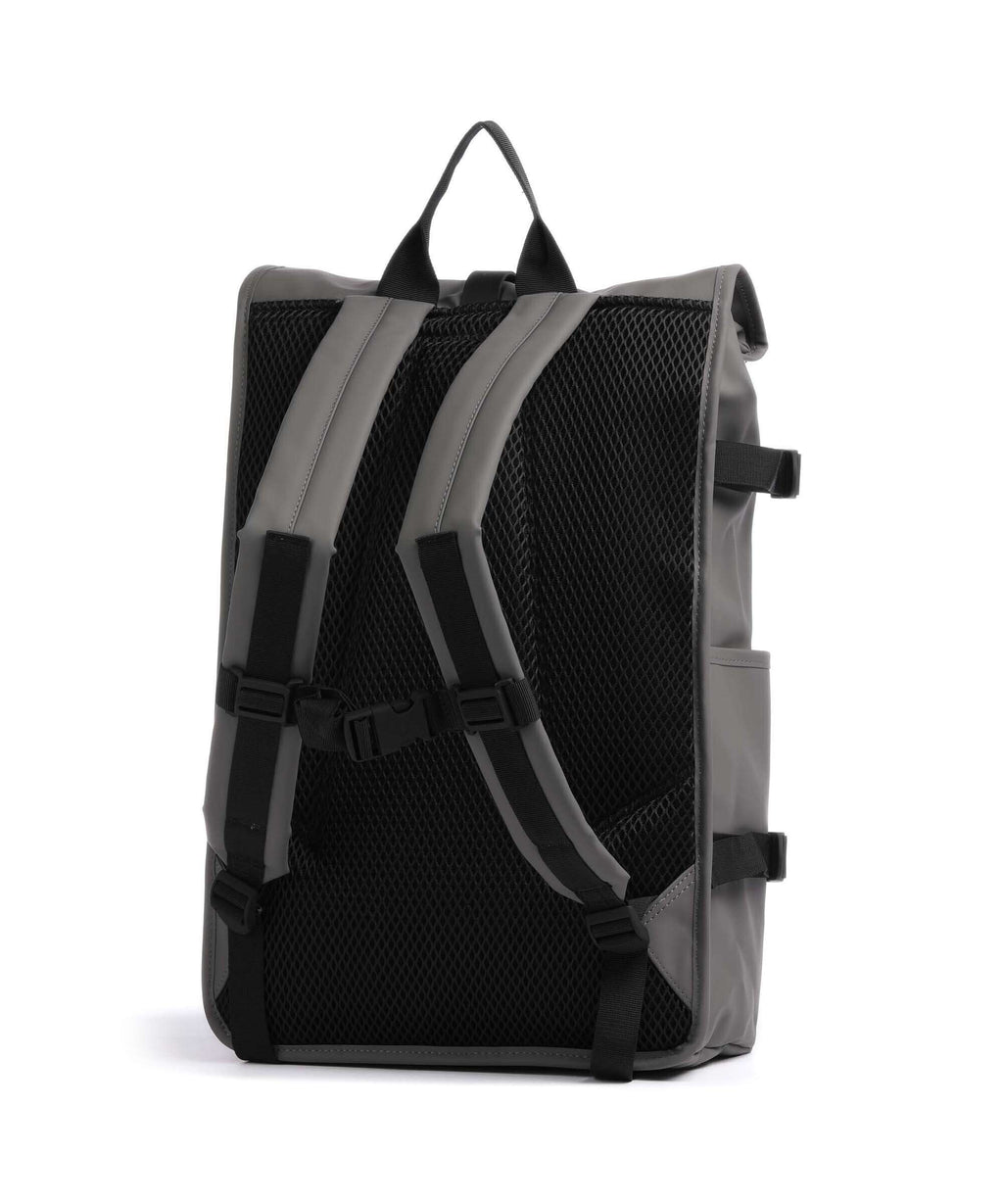 Rains Large Rolltop backpack grey