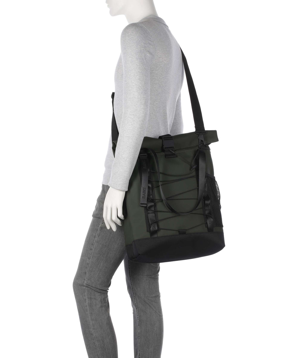 Rains Trail Tote bag green