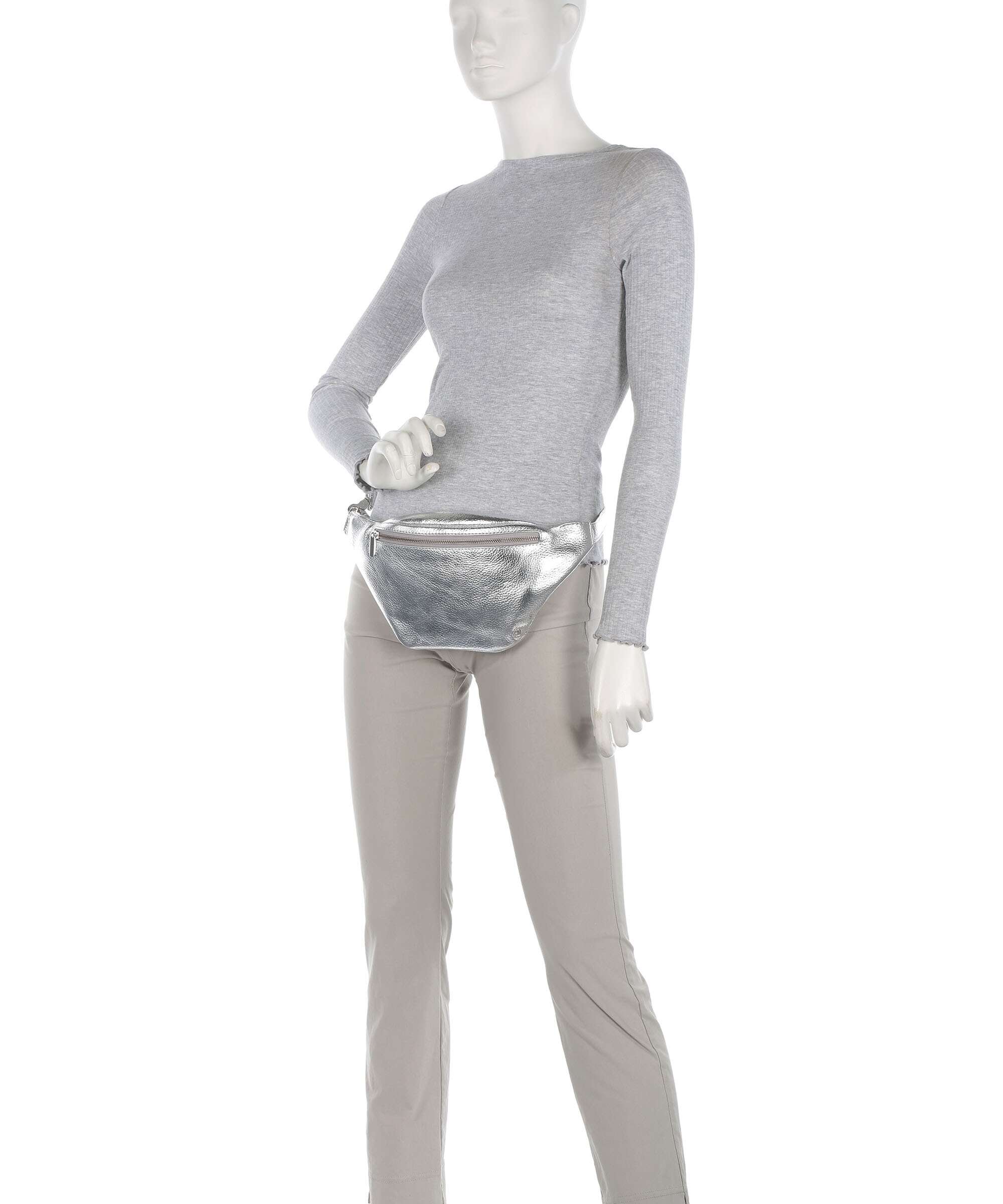 Depeche Fashion Favorites Fanny pack silver