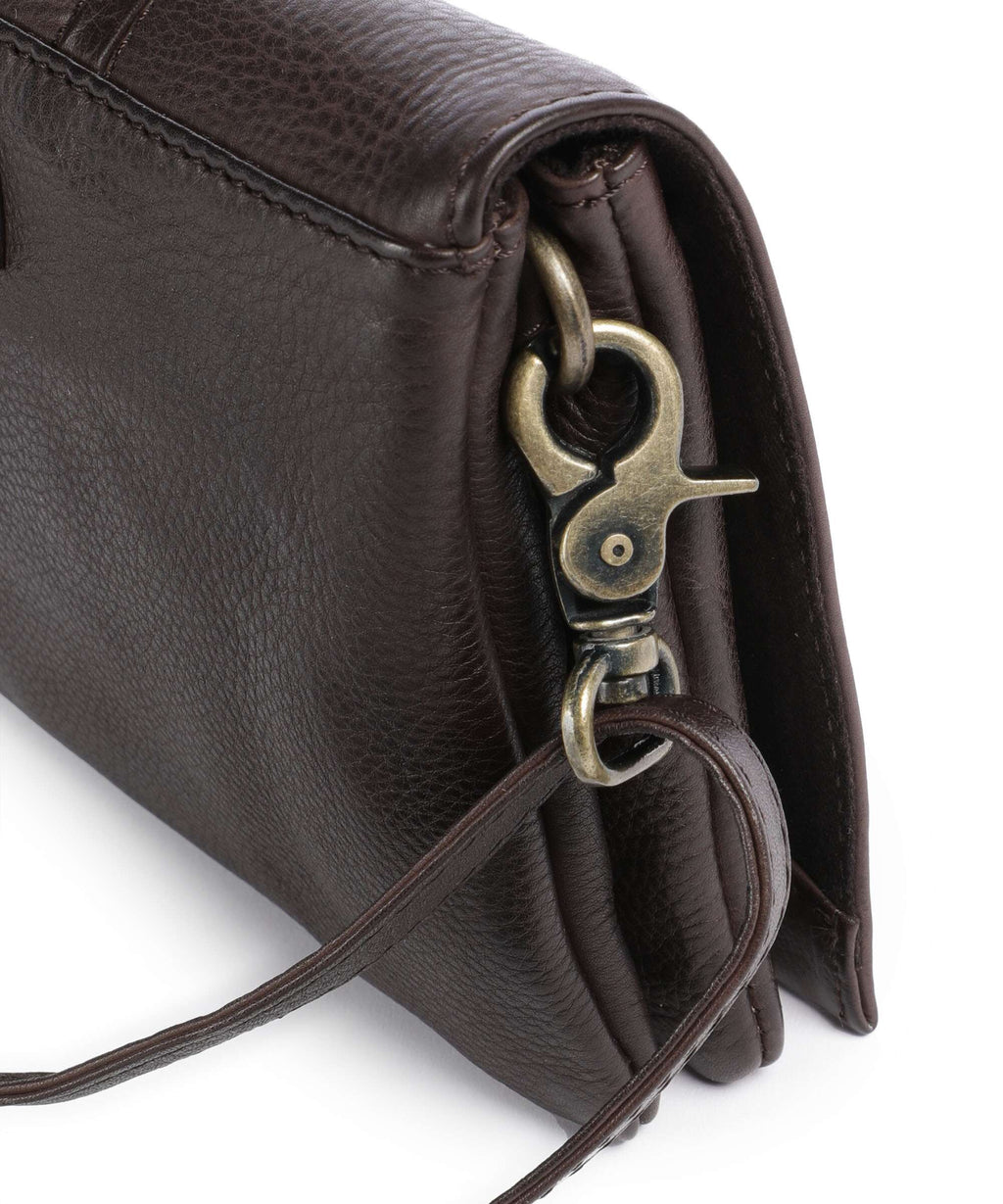 Depeche Tailors Stitch Crossbody bag chocolate