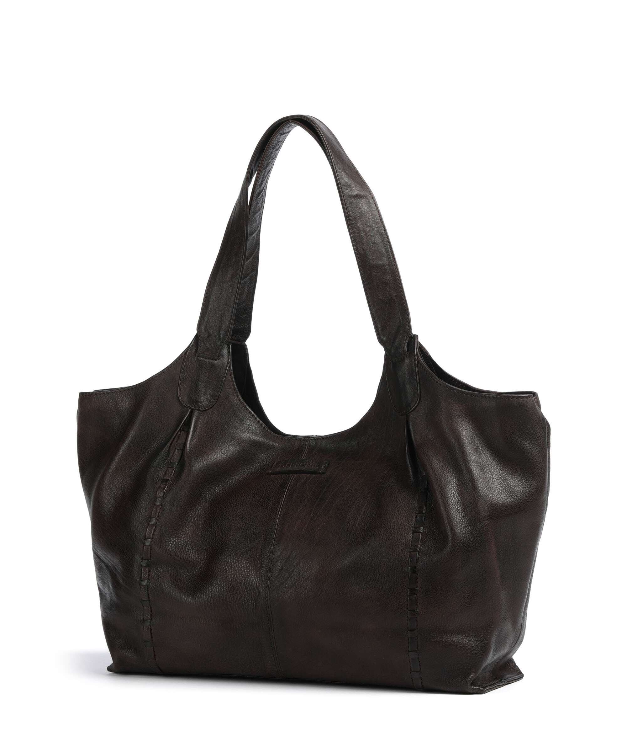 Depeche Tailors Stitch Hobo bag chocolate