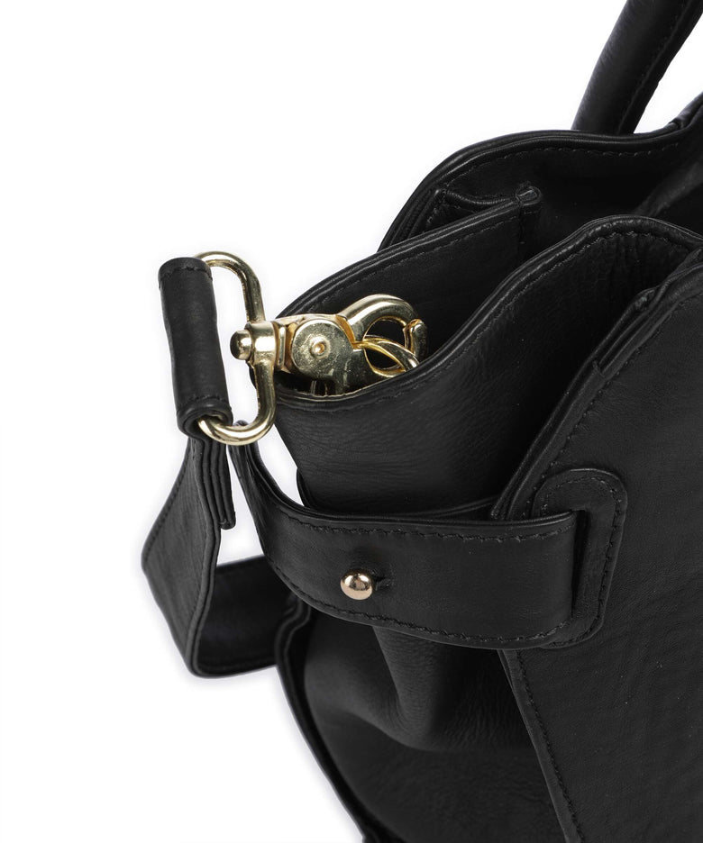 Depeche Golden Chic Tote bag black