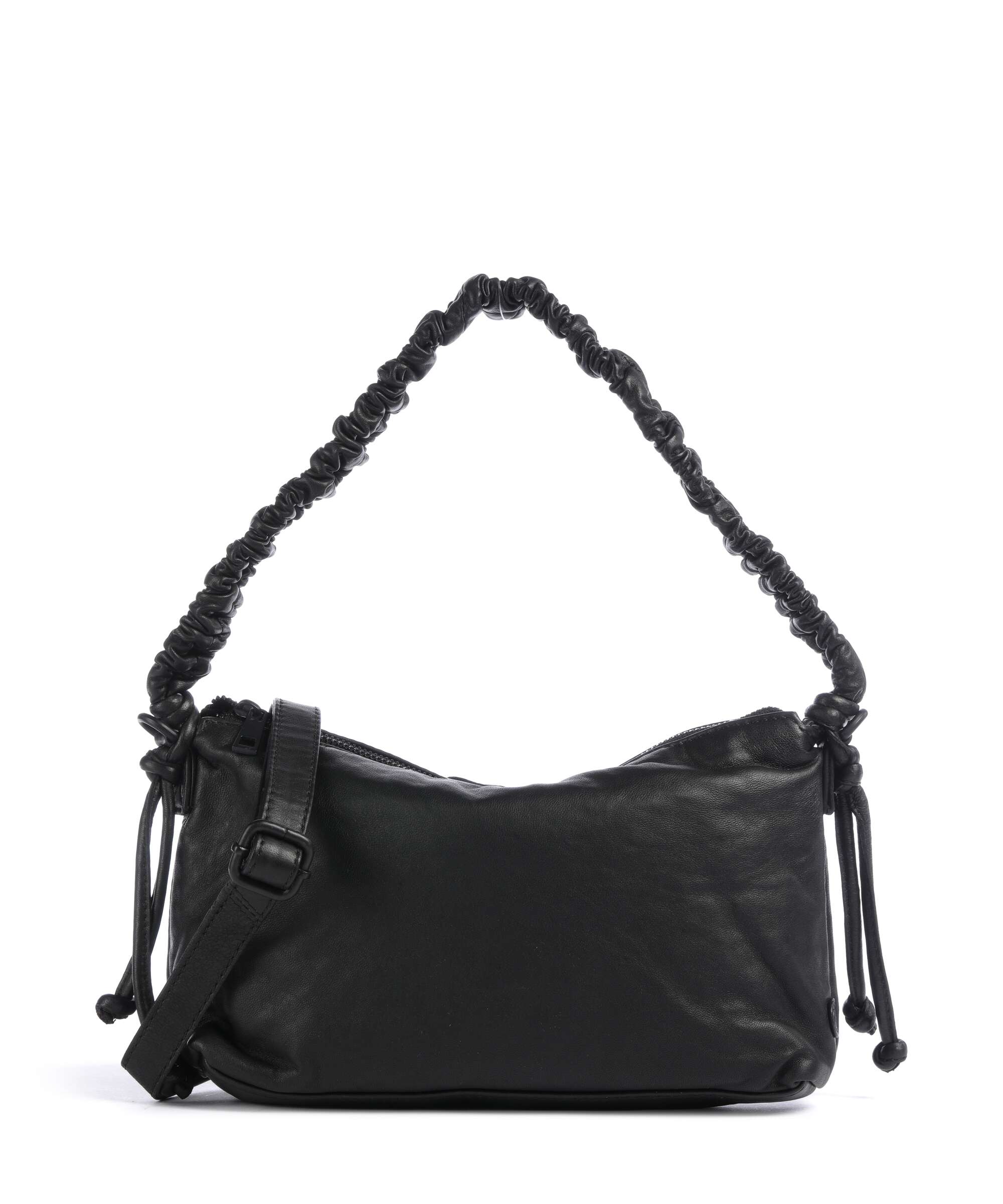 Depeche Munich Shoulder bag lamb leather black - 17088-099 – WARDOW