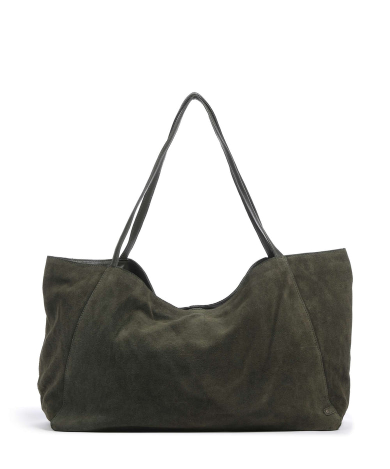 Depeche Bilbao Tote bag army green